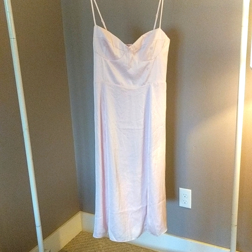 Wilfred, aritzia light pink dress NWT